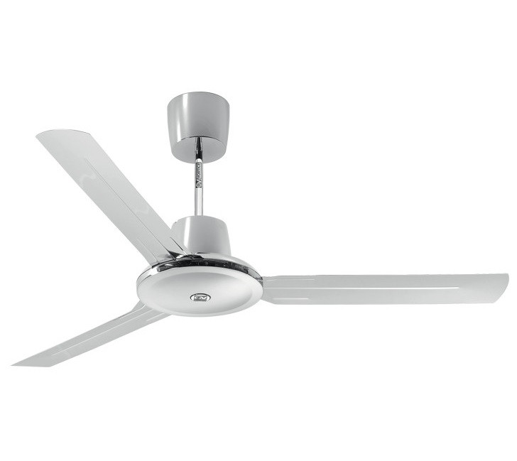 Skalk kredit vulgaritet Nordik Evolution R 120/48" - light chrome reversible ceiling fan